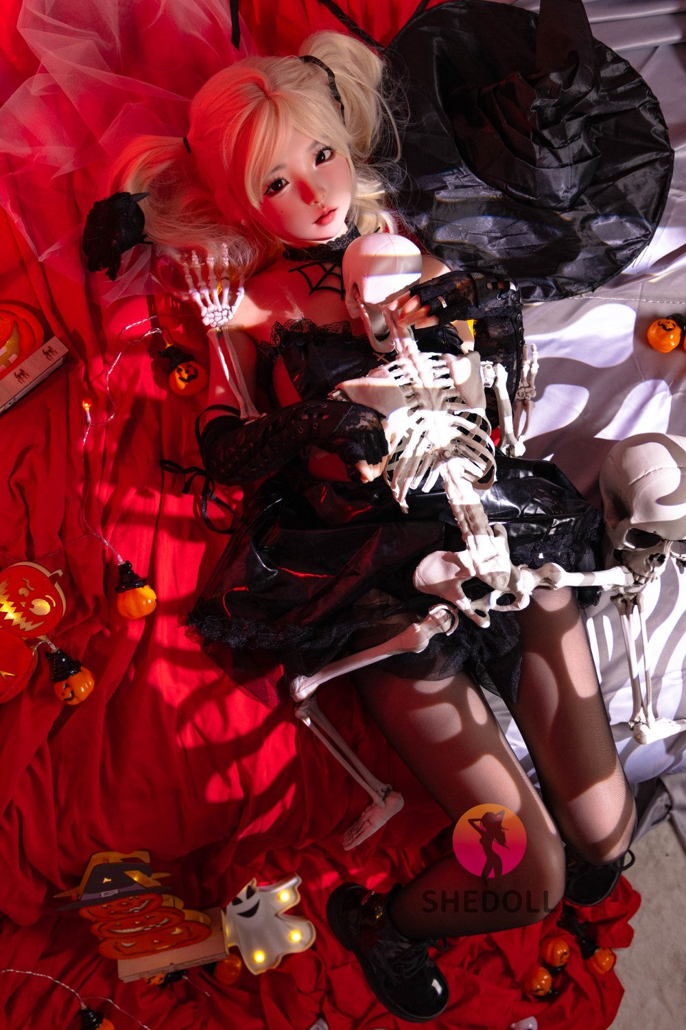 Dulce muñeca sexual (SHEDOLL 148 cm D-Cup #SH148 2.0 Silicona)