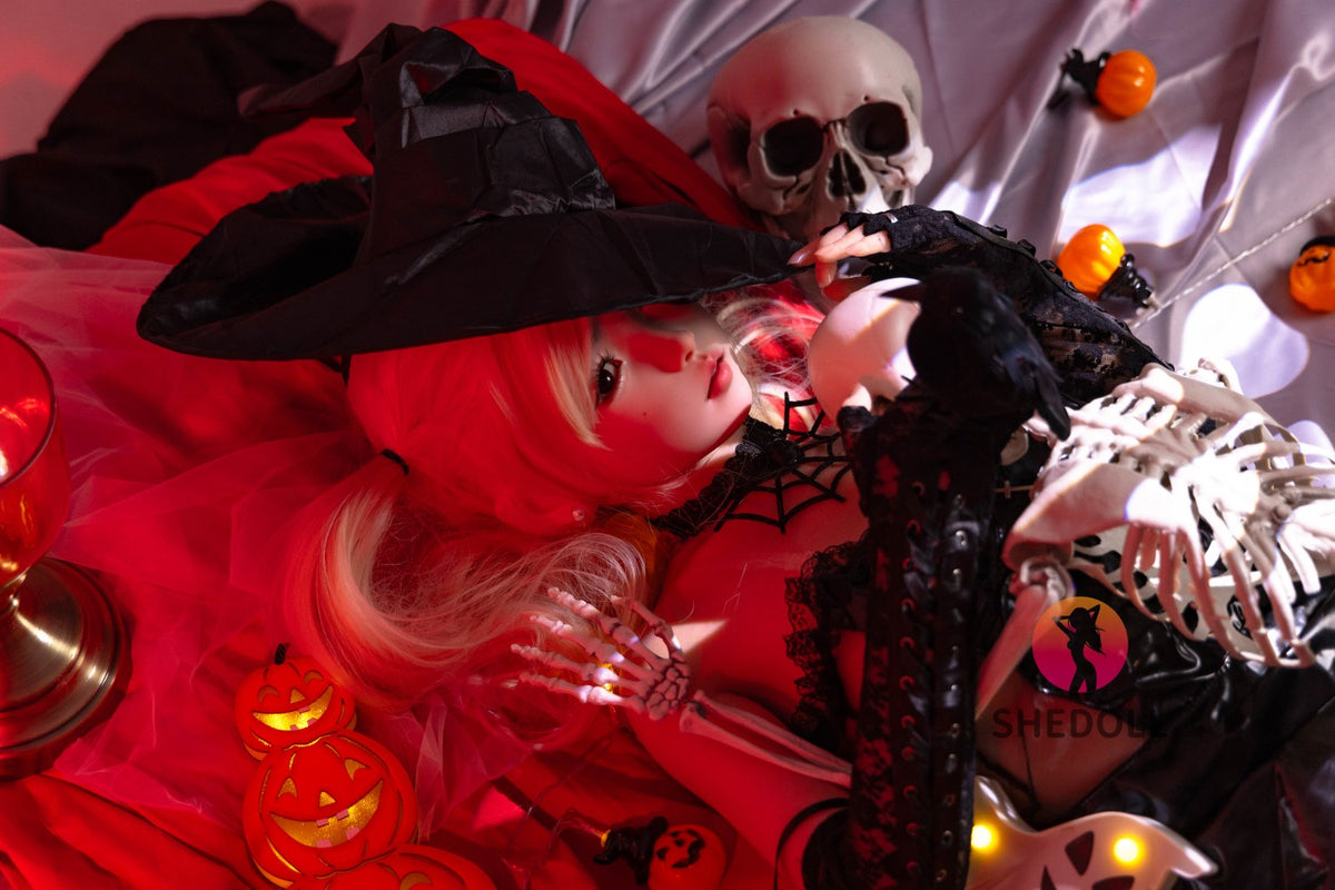 Dulce muñeca sexual (SHEDOLL 148 cm D-Cup #SH148 2.0 Silicona)