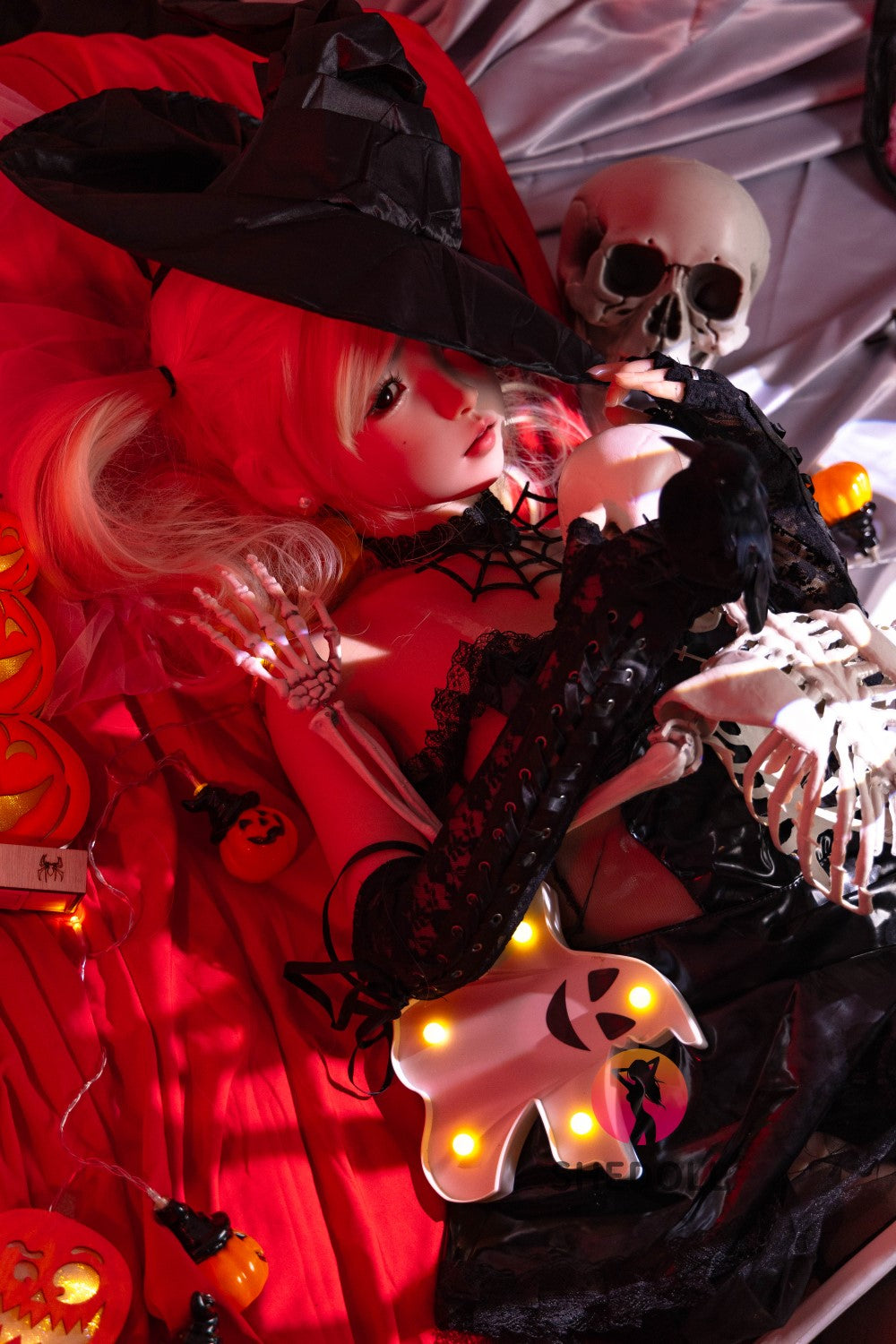 Dulce muñeca sexual (SHEDOLL 148 cm D-Cup #SH148 2.0 Silicona)