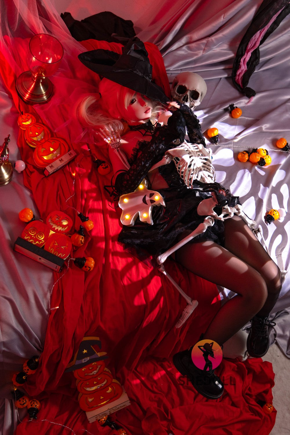 Dulce muñeca sexual (SHEDOLL 148 cm D-Cup #SH148 2.0 Silicona)