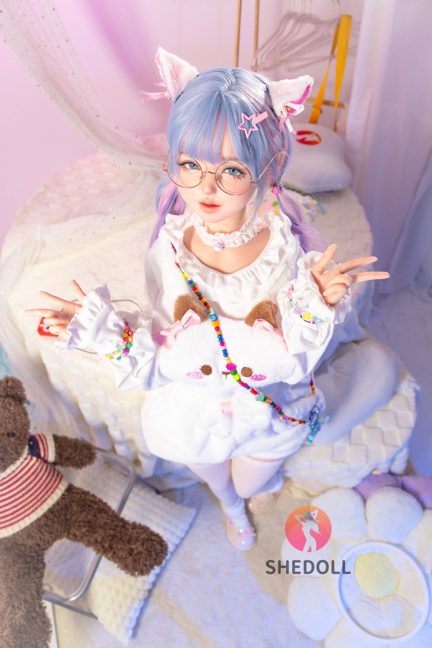 yaya muñeca sexual (SHEDOLL Copa G de 145 cm #SH145 (silicona)