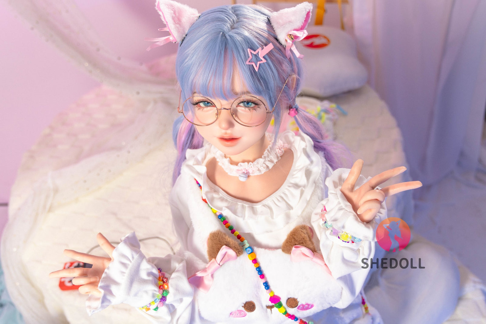 yaya muñeca sexual (SHEDOLL Copa G de 145 cm #SH145 (silicona)