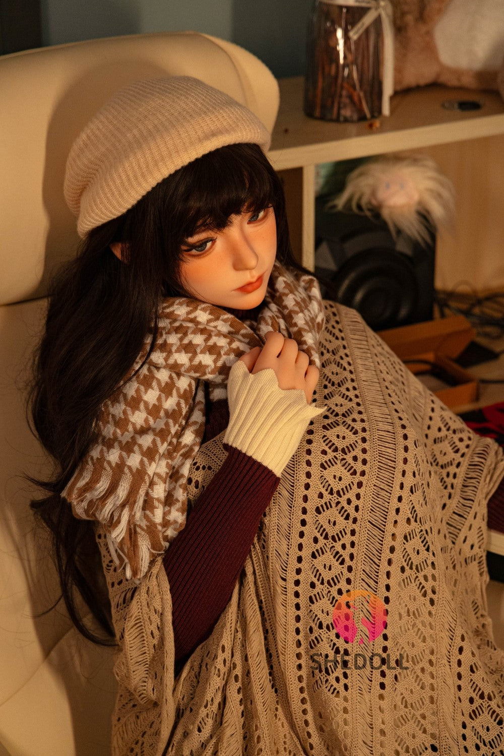 kosame muñeca sexual (SHEDOLL Copa E de 170 cm #SH146 2.0 TPE+Silicona)