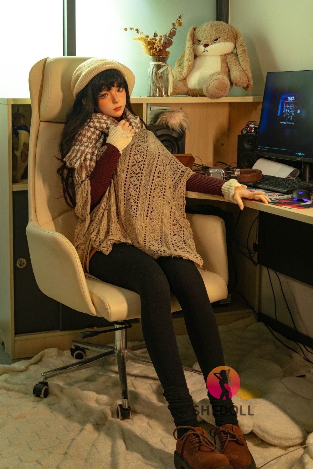 kosame muñeca sexual (SHEDOLL Copa E de 170 cm #SH146 2.0 TPE+Silicona)