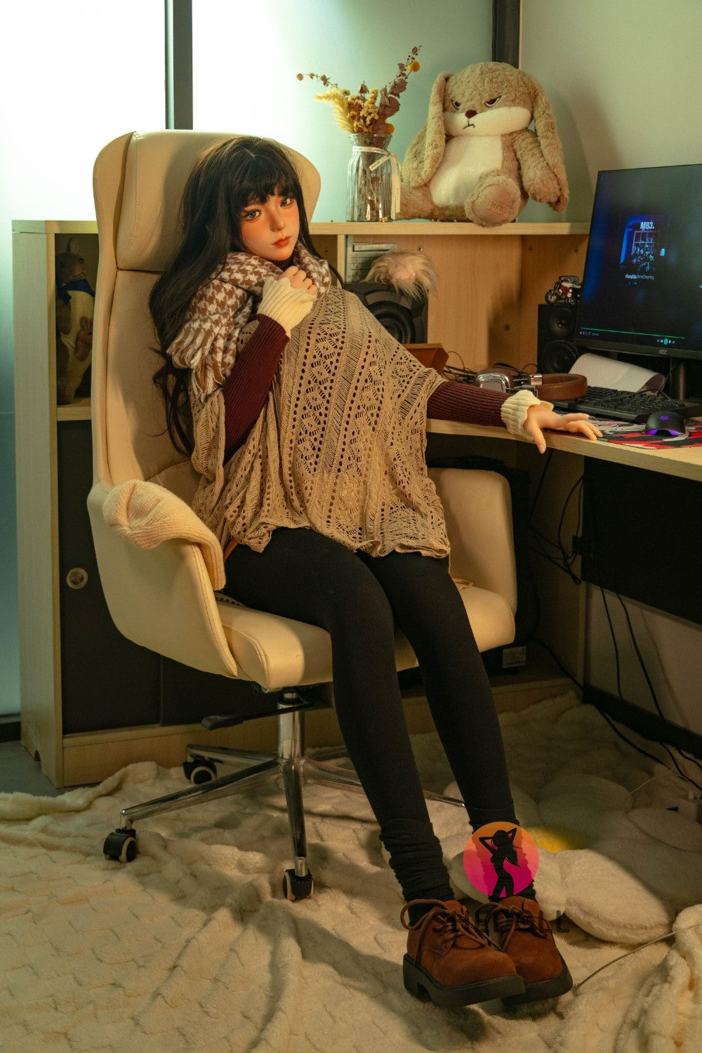 kosame muñeca sexual (SHEDOLL Copa E de 170 cm #SH146 2.0 TPE+Silicona)