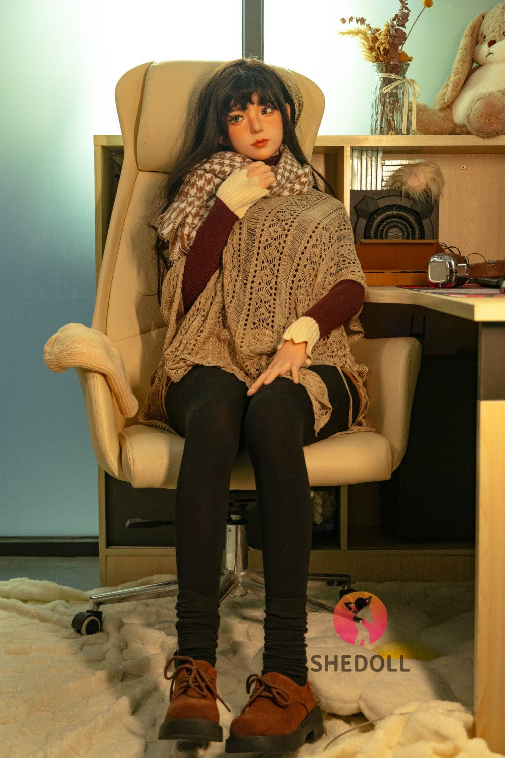 kosame muñeca sexual (SHEDOLL Copa E de 170 cm #SH146 2.0 TPE+Silicona)