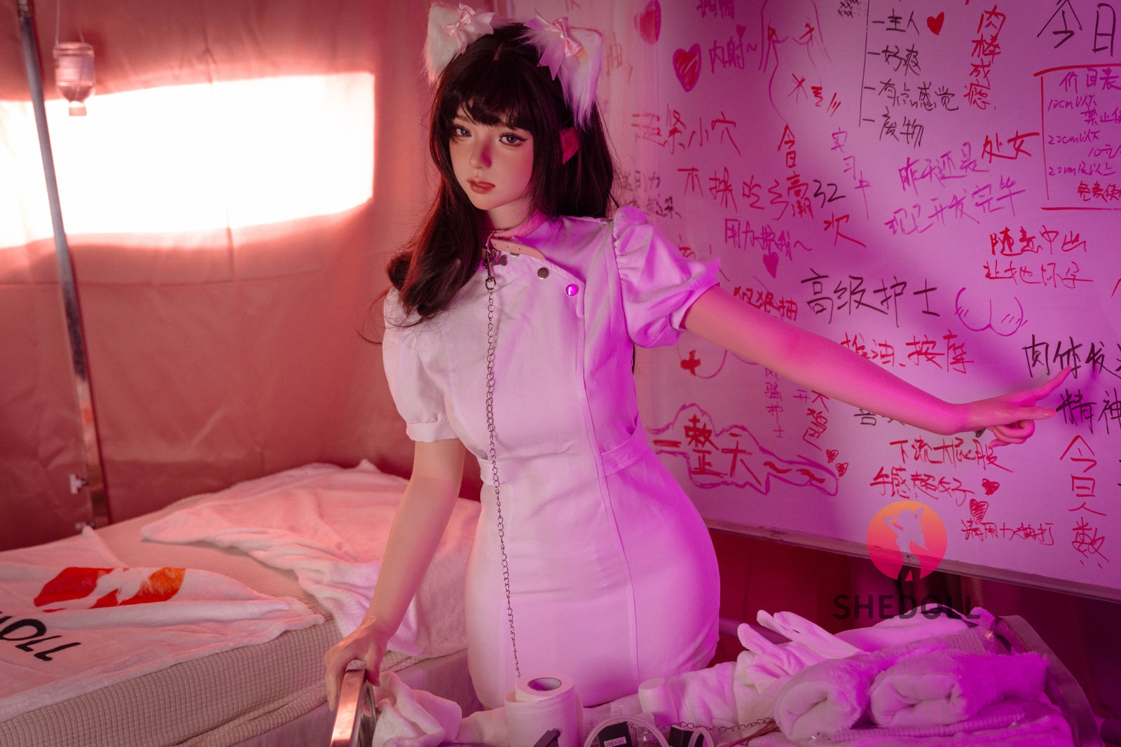 kosame muñeca sexual (SHEDOLL 168 cm D-Cup #SH147 2.0 Silicona)