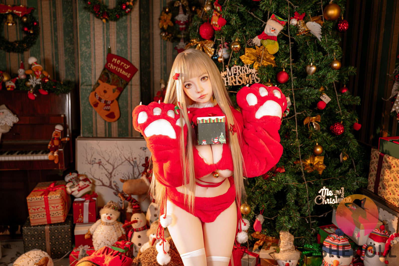 roy muñeca sexual (SHEDOLL Copa G de 145 cm #SH148 2.0 TPE+Silicona)