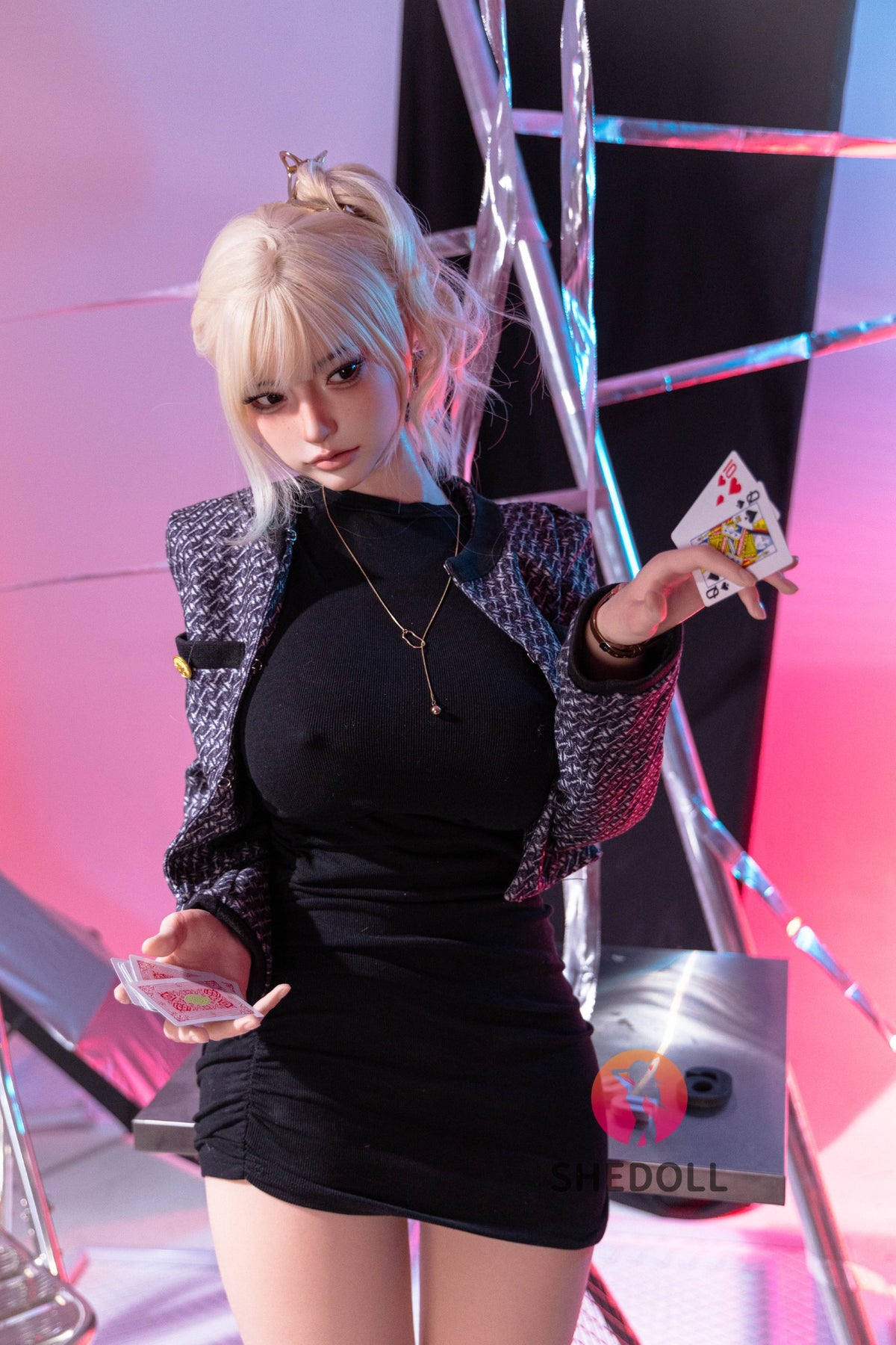 Berilo muñeca sexual (SHEDOLL Copa H de 163 cm #SH154 (silicona)