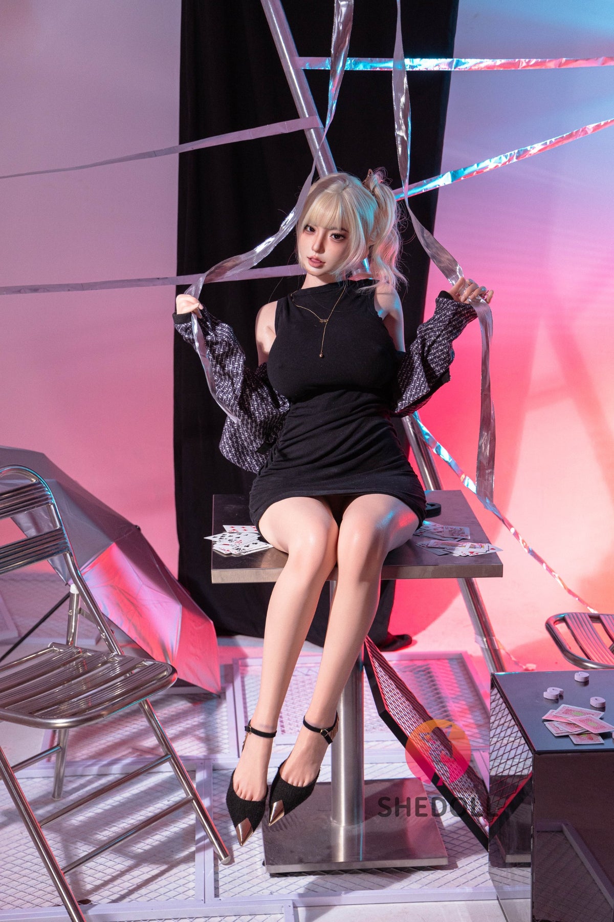 Berilo muñeca sexual (SHEDOLL Copa H de 163 cm #SH154 (silicona)