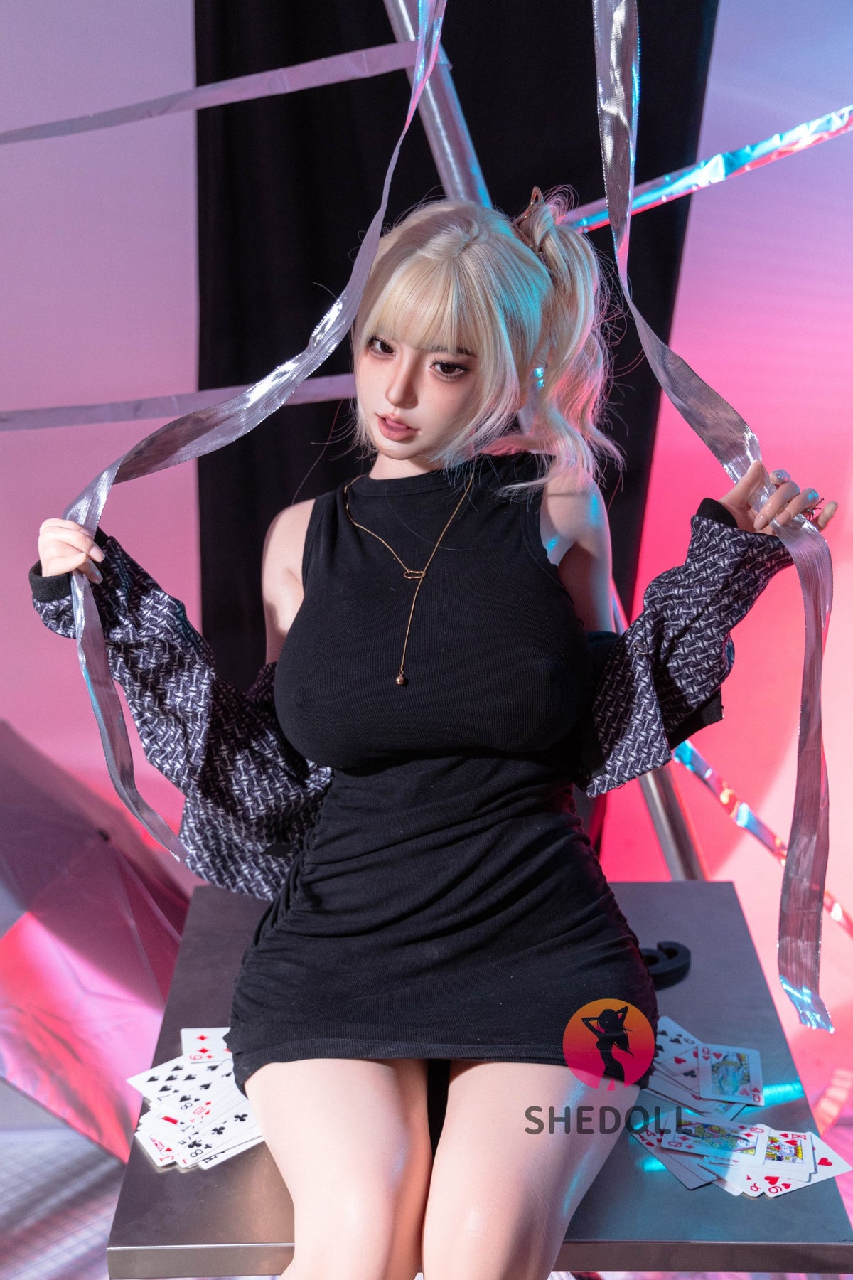 Berilo muñeca sexual (SHEDOLL Copa H de 163 cm #SH154 (silicona)