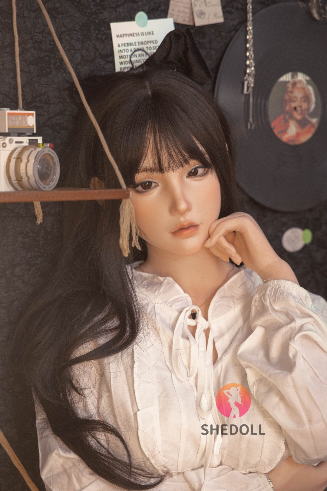 Vísperas muñeca sexual (SHEDOLL Copa C de 158 cm #SH155 (silicona)