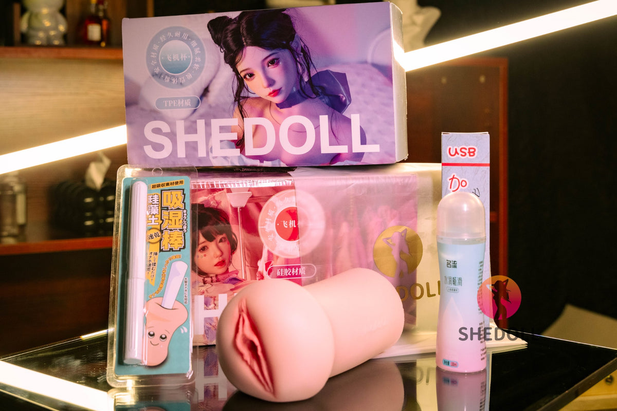 Masturbador Realista (SHEDOLL #SH160 Silicona y TPE)
