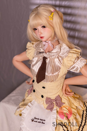 Ceca muñeca sexual (SHEDOLL 148 cm D-CUP #SH165 2.0 Silicona)
