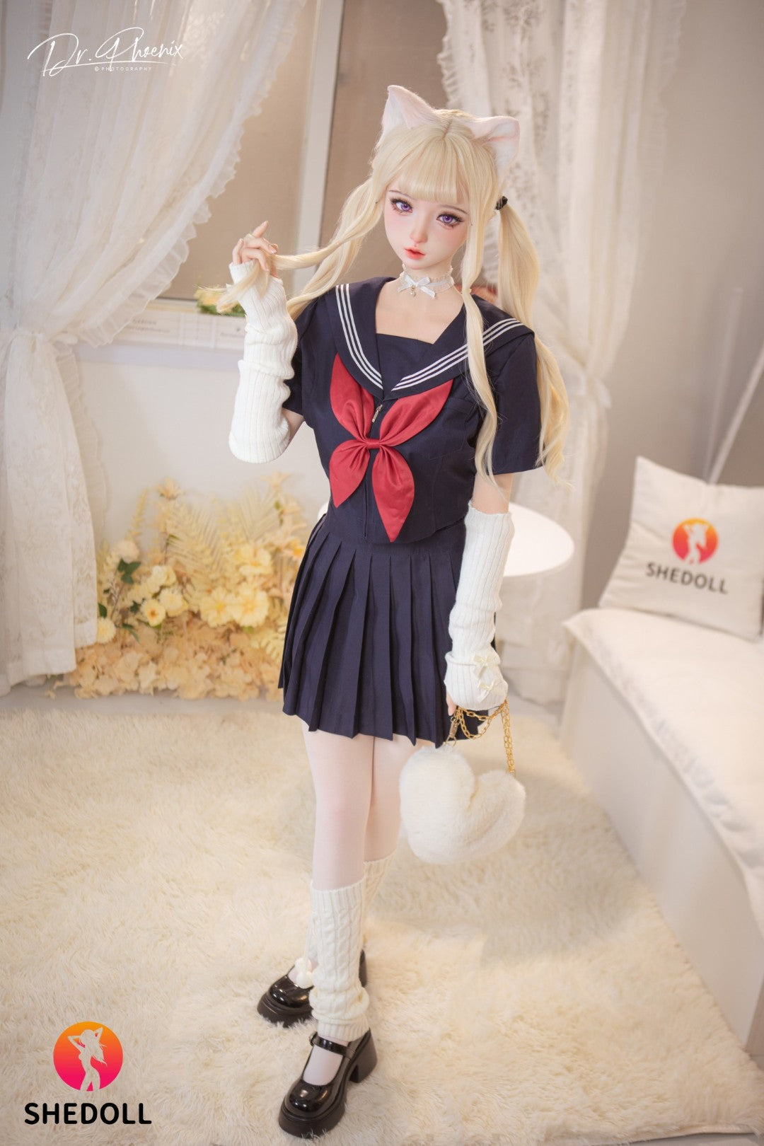 cece muñeca sexual (SHEDOLL 148 cm D-Cup #SH166 2.0 Silicona)