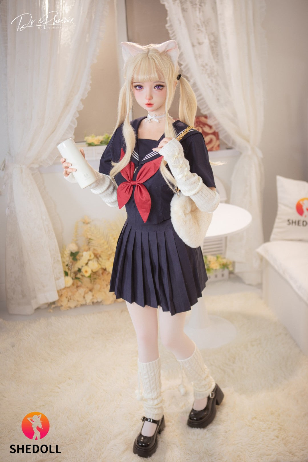 cece muñeca sexual (SHEDOLL 148 cm D-Cup #SH166 2.0 Silicona)