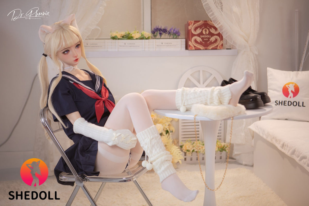 cece muñeca sexual (SHEDOLL 148 cm D-Cup #SH166 2.0 Silicona)