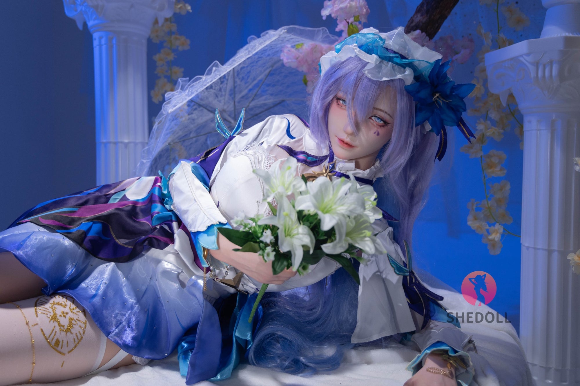 Cantarella muñeca sexual (SHEDOLL 163cm H-Kupa #SH177 2.0 Silicona)
