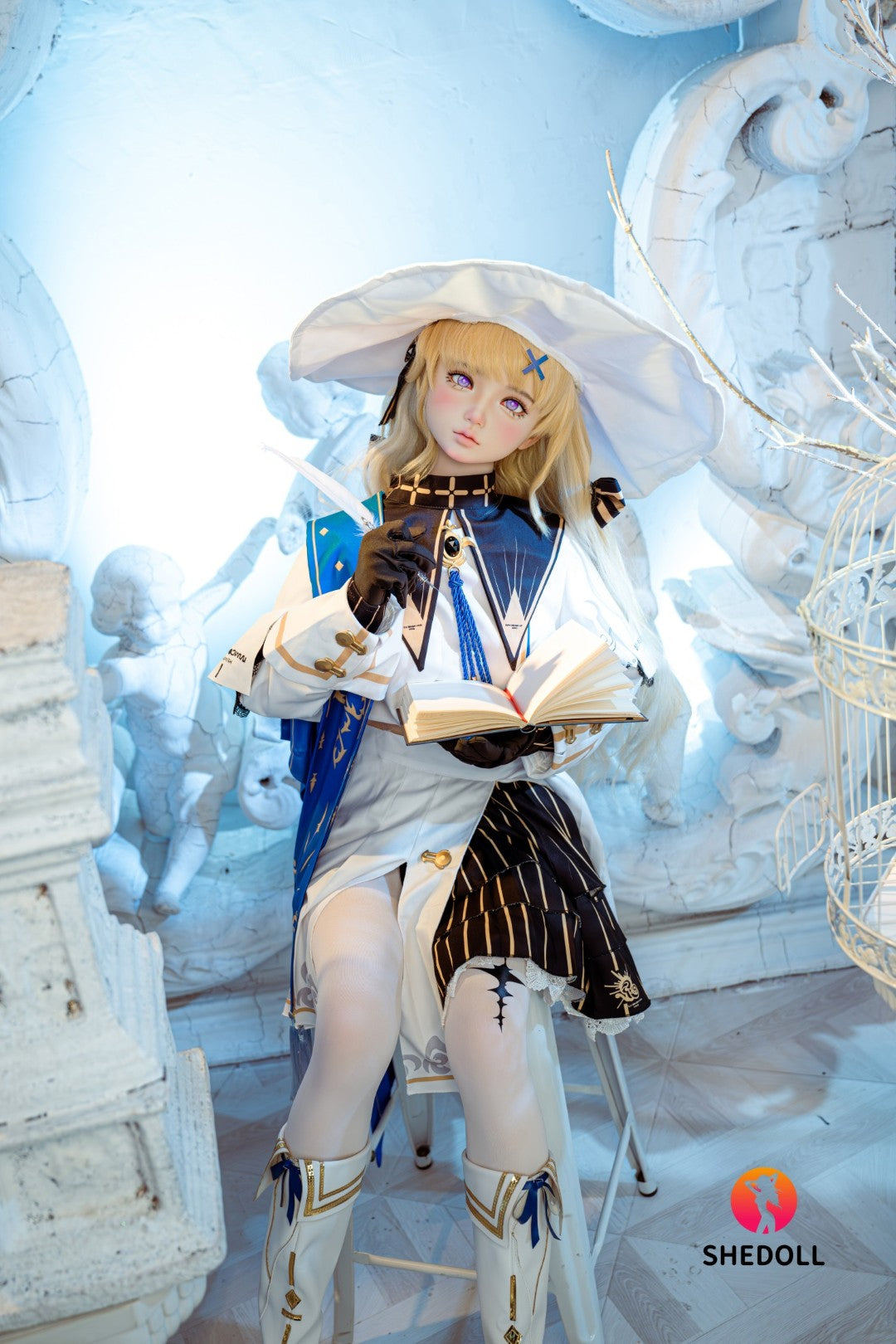 Phoebe muñeca sexual (SHEDOLL Copa A de 152 cm #SH189 2.0 TPE+silicona)