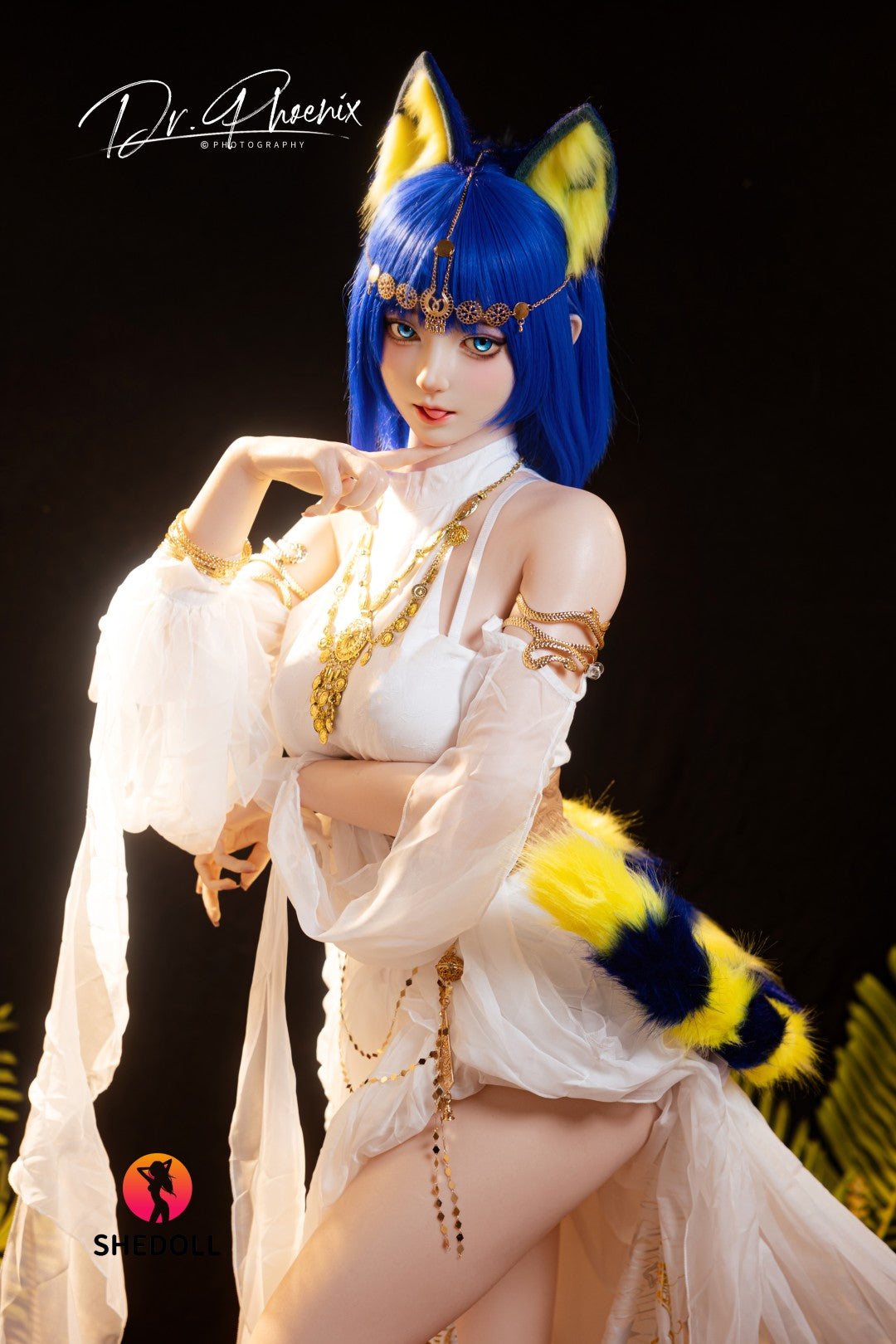 Ankha muñeca sexual (SHEDOLL 168 cm d-cup #sh192 2.0 silicona)