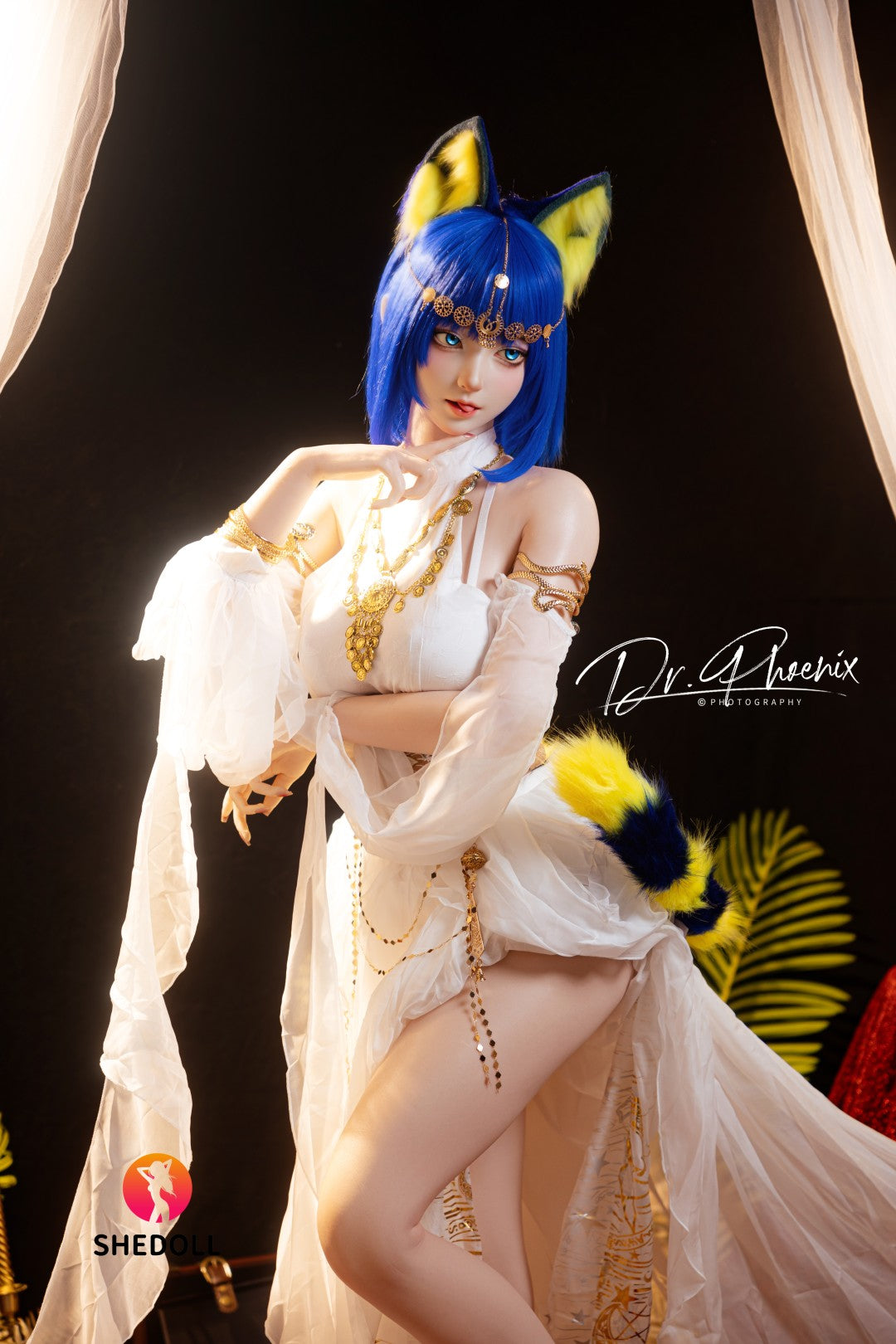 Ankha muñeca sexual (SHEDOLL 168 cm d-cup #sh192 2.0 silicona)