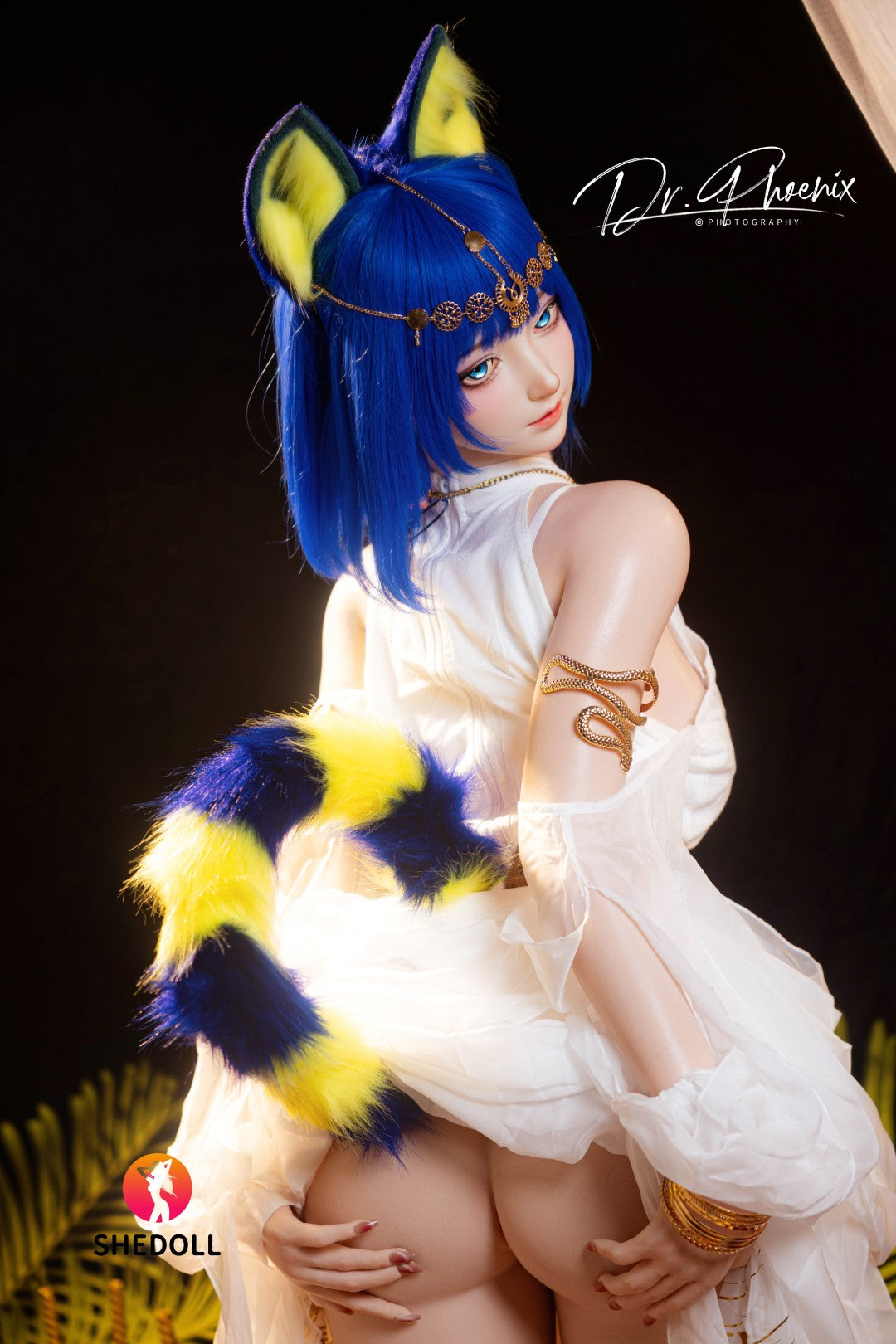 Ankha muñeca sexual (SHEDOLL 168 cm d-cup #sh192 2.0 silicona)