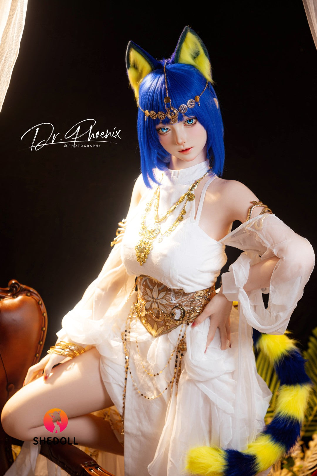 Ankha muñeca sexual (SHEDOLL 168 cm d-cup #sh192 2.0 silicona)
