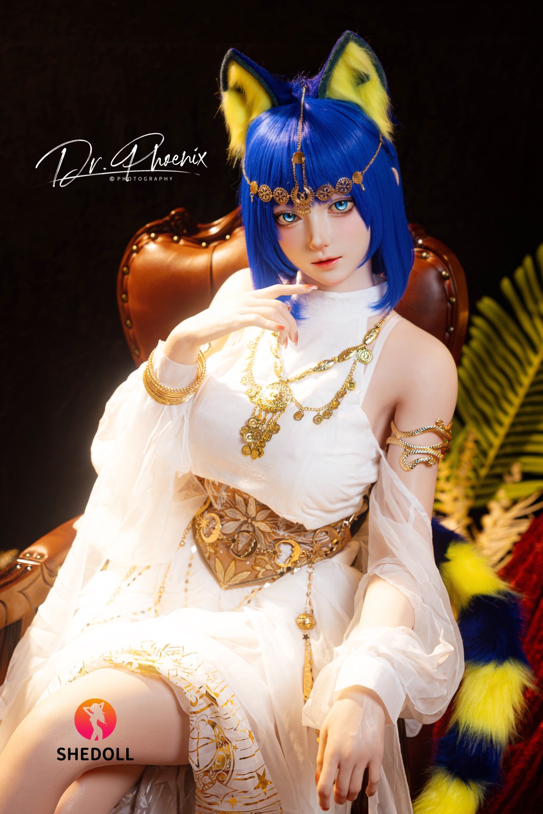 Ankha muñeca sexual (SHEDOLL 168 cm d-cup #sh192 2.0 silicona)