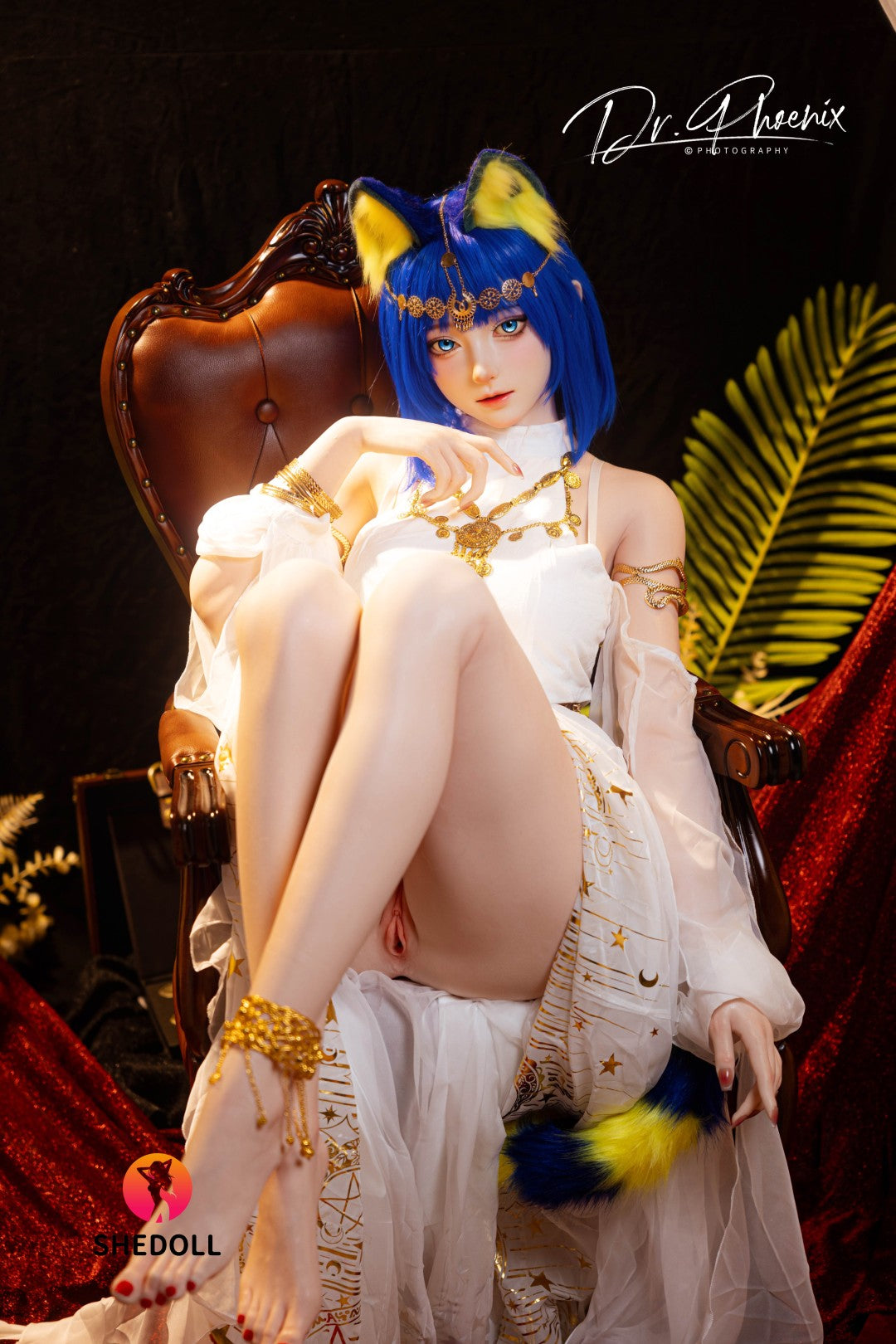 Ankha muñeca sexual (SHEDOLL 168 cm d-cup #sh192 2.0 silicona)