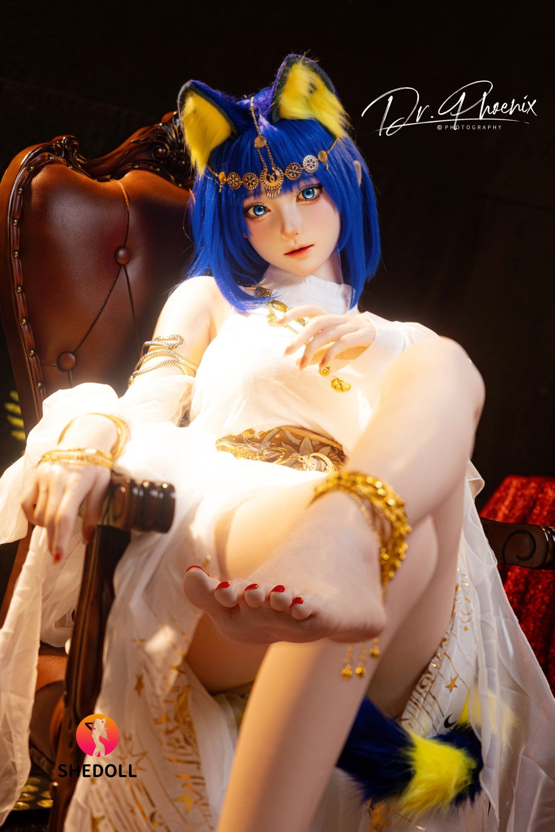Ankha muñeca sexual (SHEDOLL 168 cm d-cup #sh192 2.0 silicona)