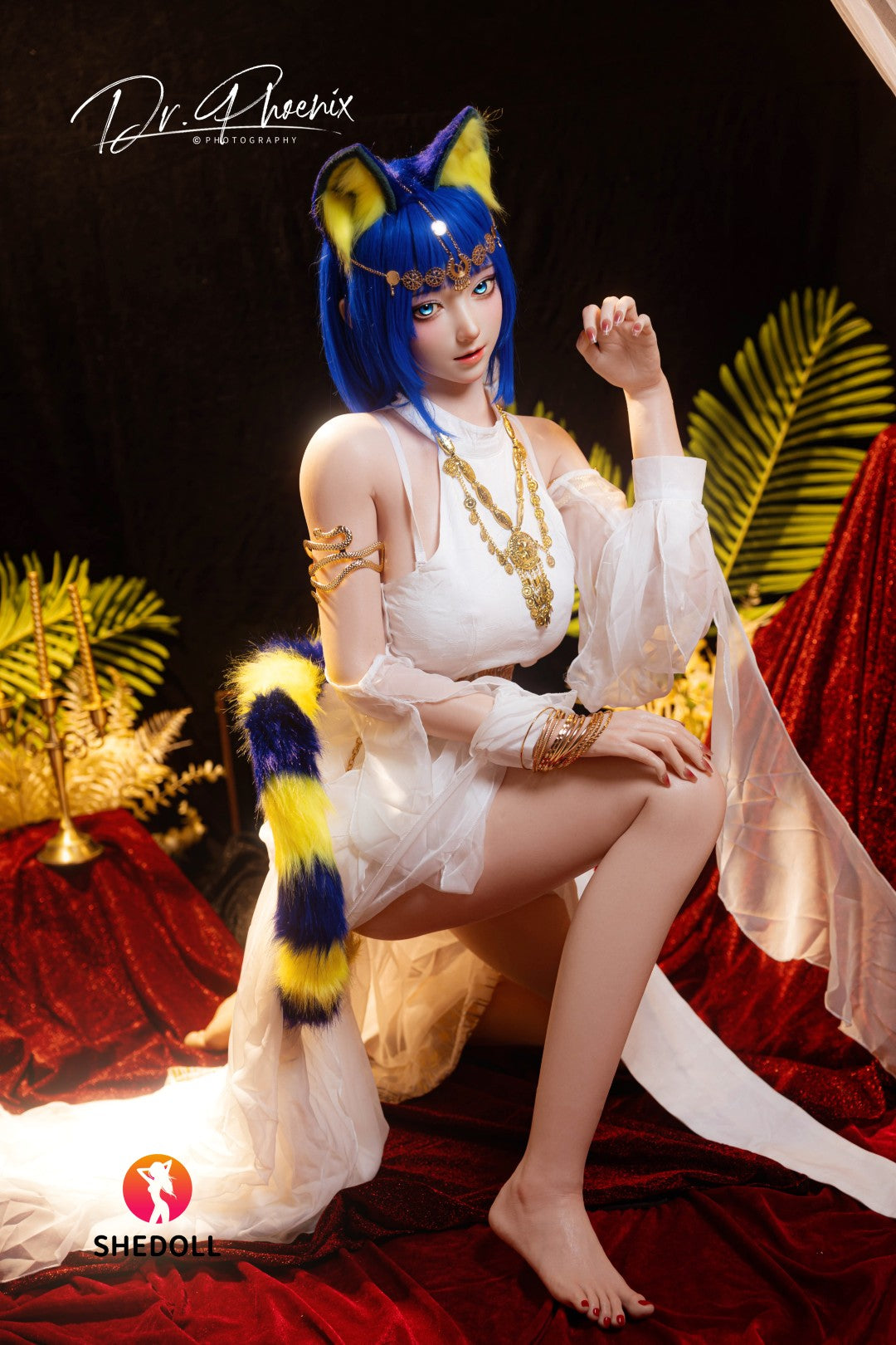 Ankha muñeca sexual (SHEDOLL 168 cm d-cup #sh192 2.0 silicona)