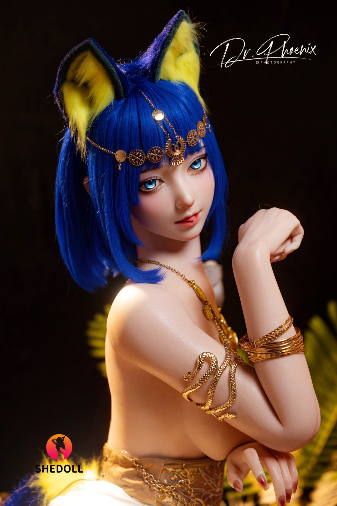 Ankha muñeca sexual (SHEDOLL 168 cm d-cup #sh192 2.0 silicona)