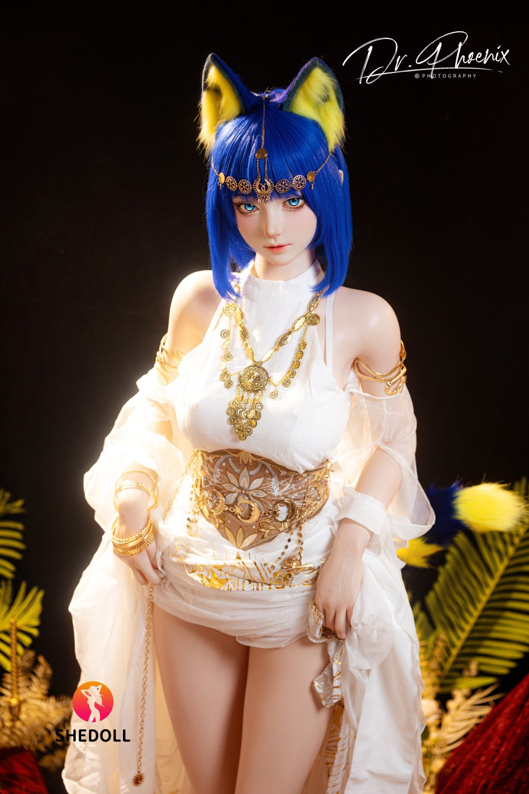 Ankha muñeca sexual (SHEDOLL 168 cm d-cup #sh192 2.0 silicona)
