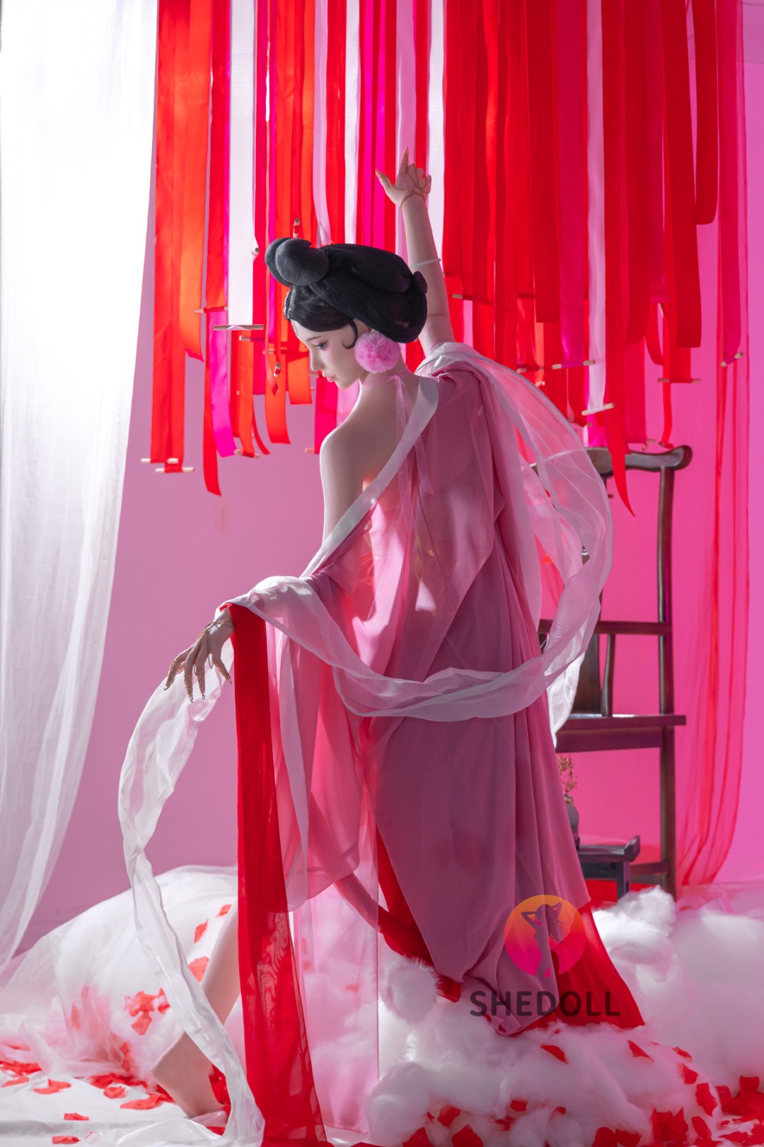 Vísperas muñeca sexual (SHEDOLL 168 cm D-Cup #SH193 2.0 Silicona)