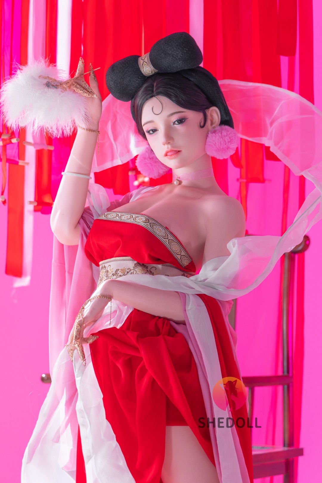 Vísperas muñeca sexual (SHEDOLL 168 cm D-Cup #SH193 2.0 Silicona)