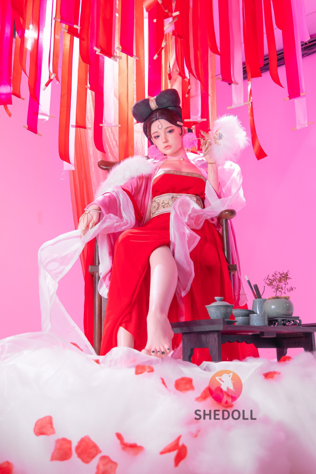 Vísperas muñeca sexual (SHEDOLL 168 cm D-Cup #SH193 2.0 Silicona)