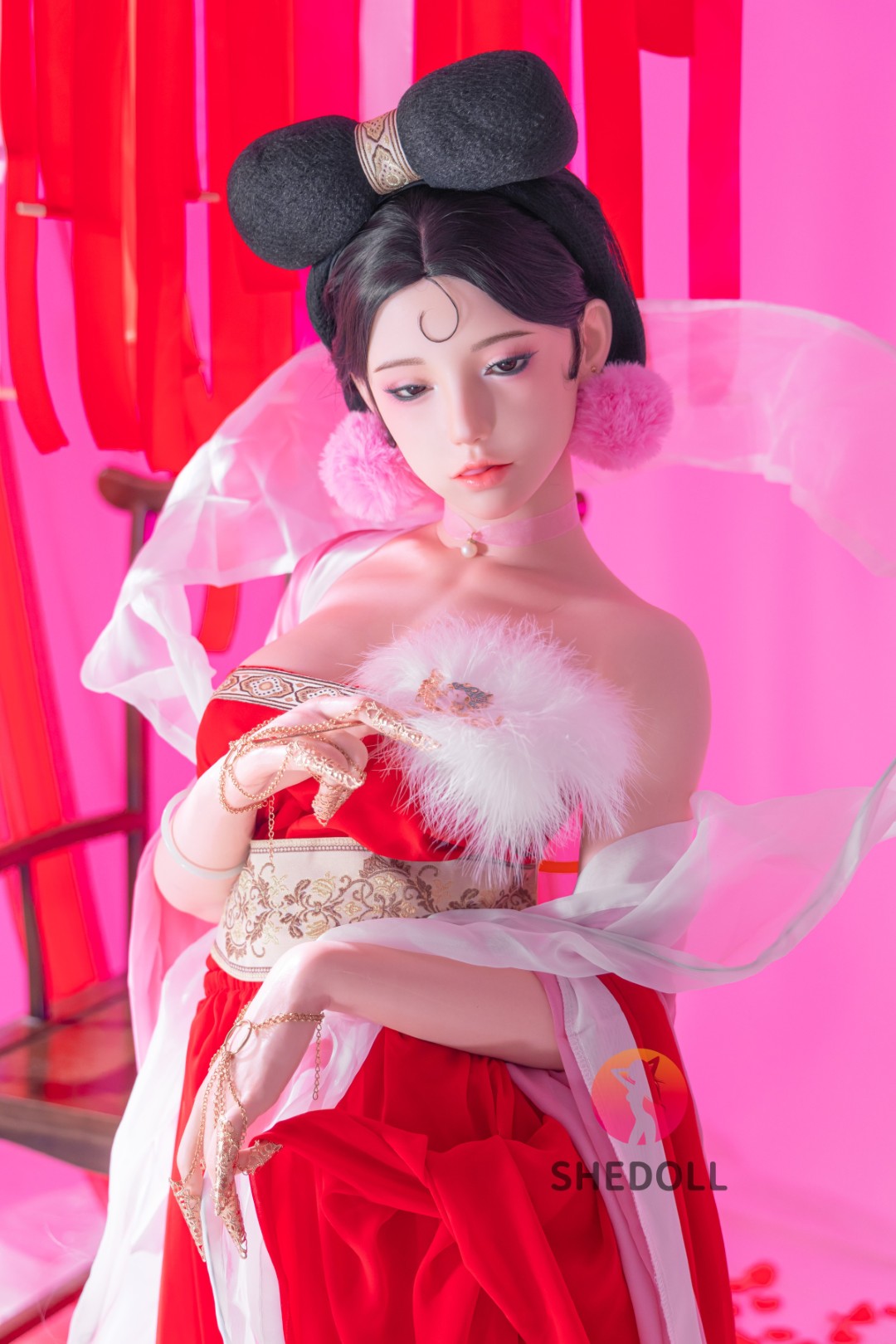 Vísperas muñeca sexual (SHEDOLL 168 cm D-Cup #SH193 2.0 Silicona)