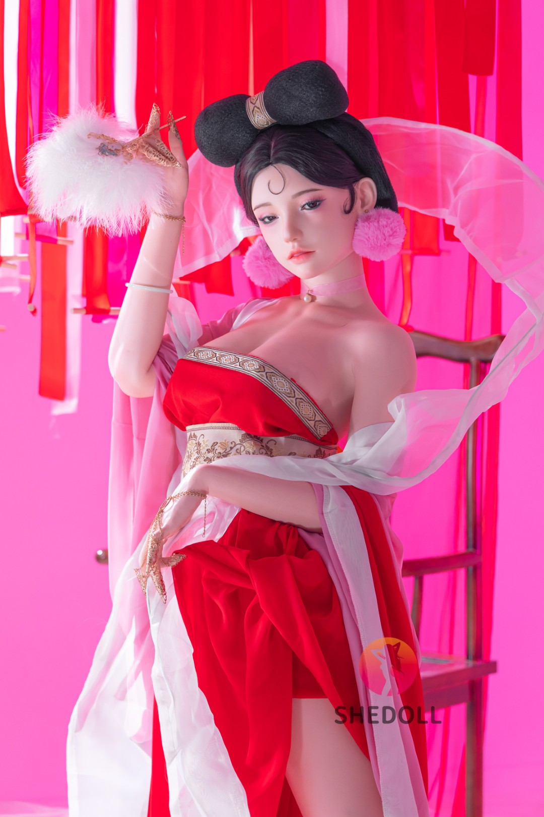 Vísperas muñeca sexual (SHEDOLL 168 cm D-Cup #SH193 2.0 Silicona)