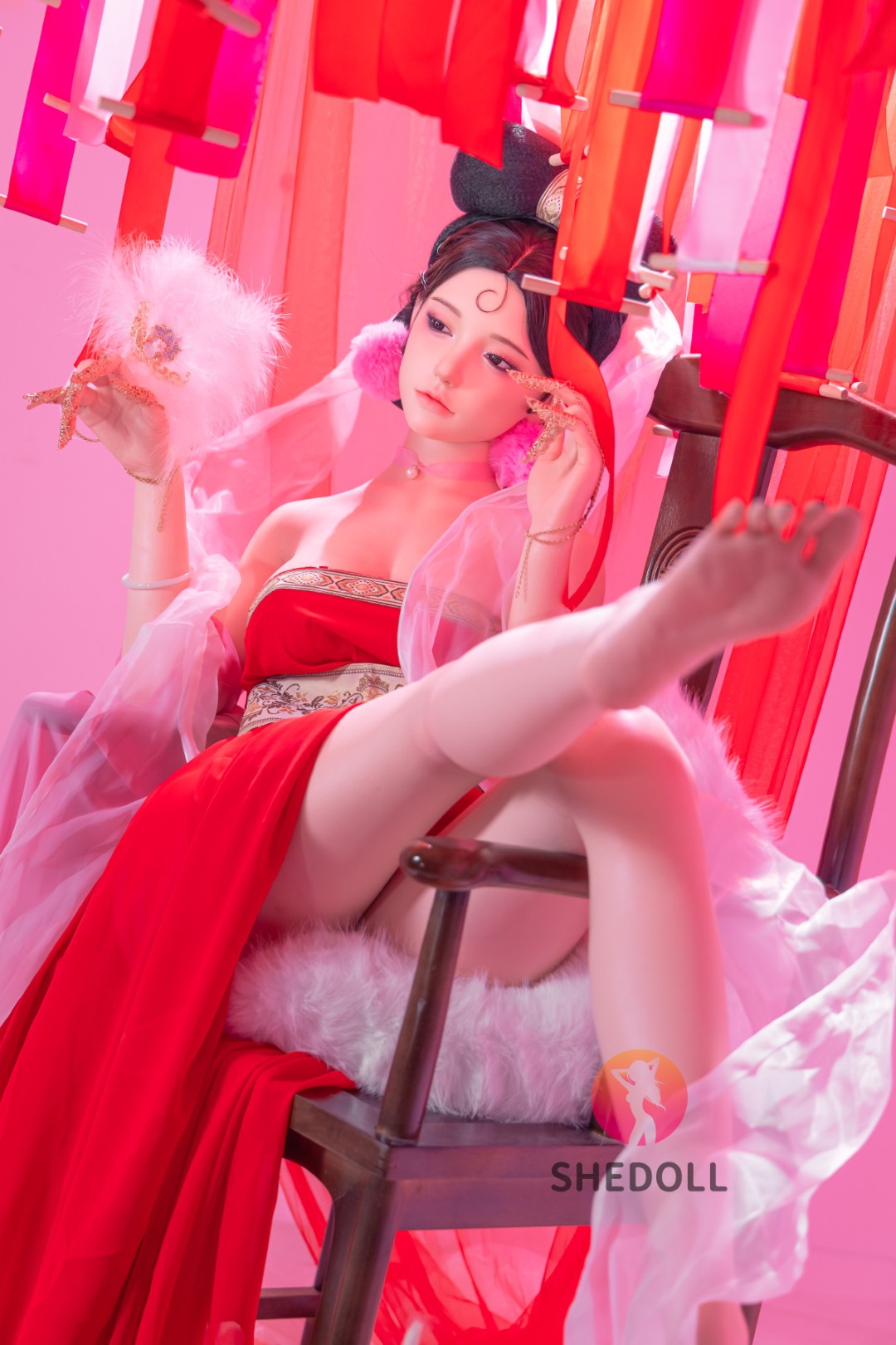 Vísperas muñeca sexual (SHEDOLL 168 cm D-Cup #SH193 2.0 Silicona)