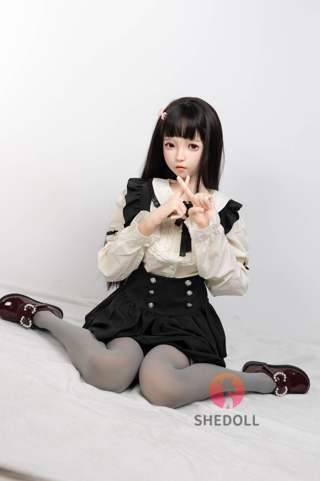 Dulce muñeca sexual (SHEDOLL 152cm A-CUP #SH195 2.0 Silicona)