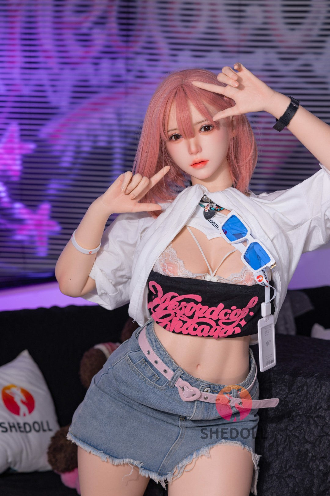Cheryl muñeca sexual (SHEDOLL 167 cm D-Cup #SH197 2.0 Silicona)