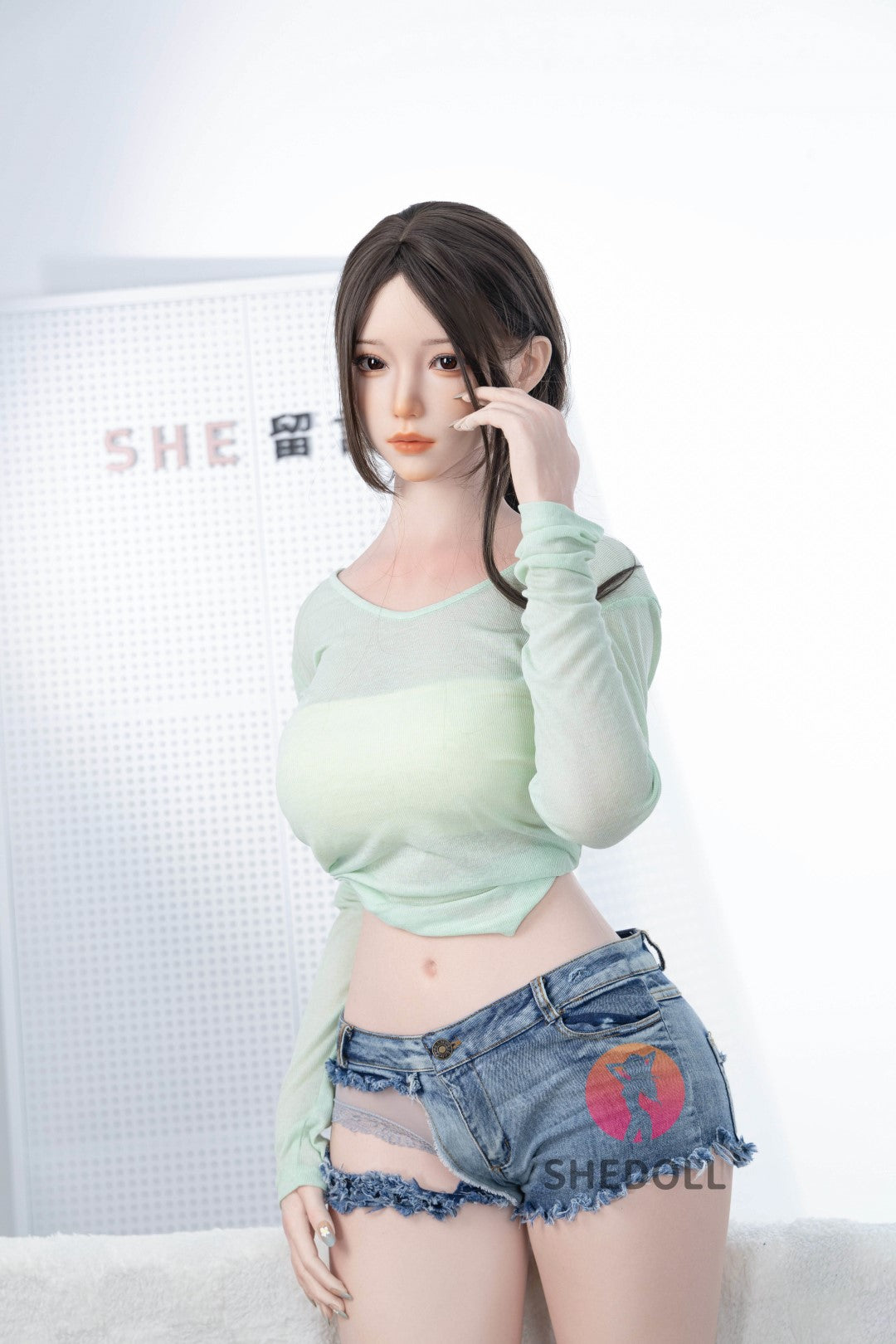 Cheryl muñeca sexual (SHEDOLL 168 cm D-Cup #SH198 2.0 Silicona)