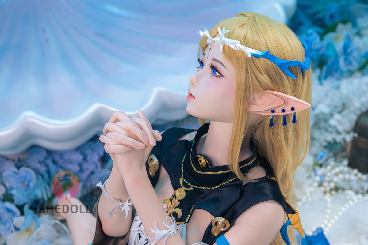 cartetiia muñeca sexual (SHEDOLL 152 cm Copa A #SH195 2.0 Silicona)