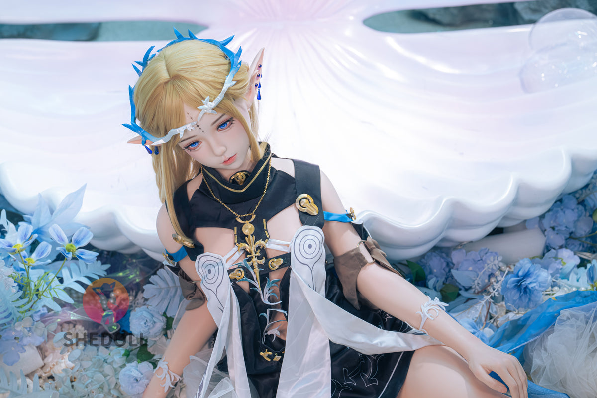 cartetiia muñeca sexual (SHEDOLL 152 cm Copa A #SH195 2.0 Silicona)