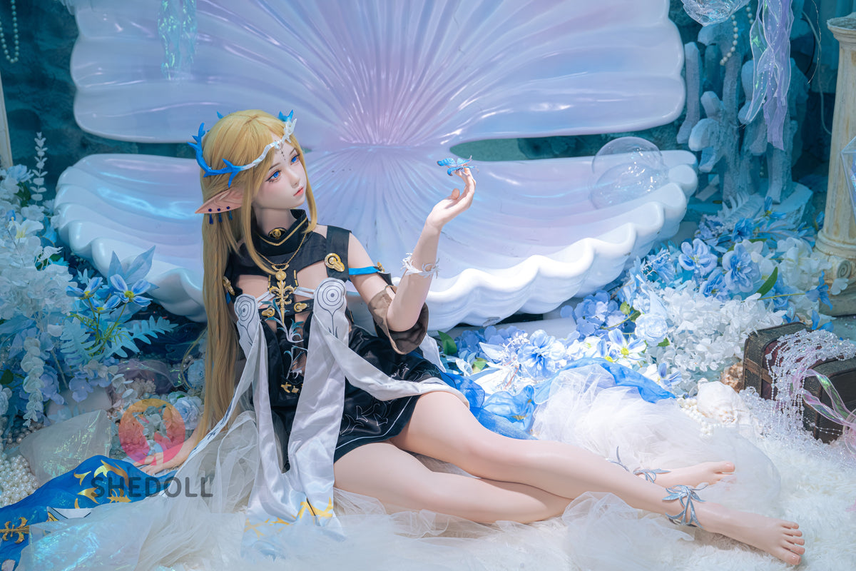 cartetiia muñeca sexual (SHEDOLL 152 cm Copa A #SH195 2.0 Silicona)