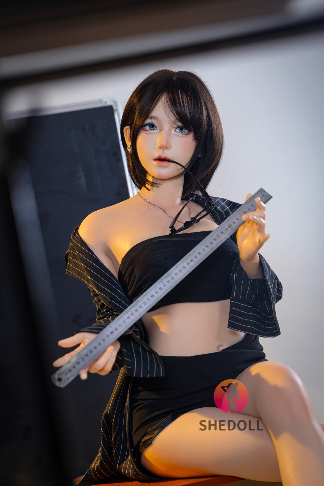 Lina muñeca sexual (SHEDOLL 152 cm Copa A #SH200 2.0 Silicona)