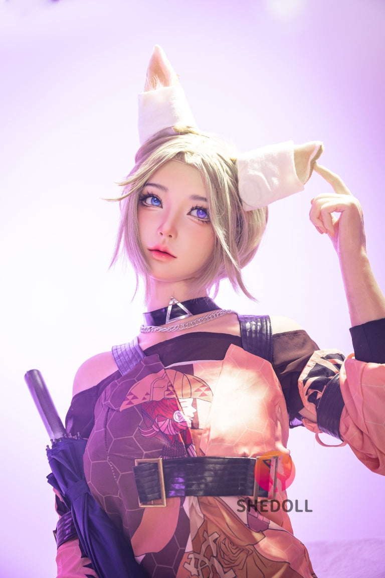 Gongsun Li muñeca sexual (SHEDOLL 167 cm D-Cup #SH213 2.0 Silicona)