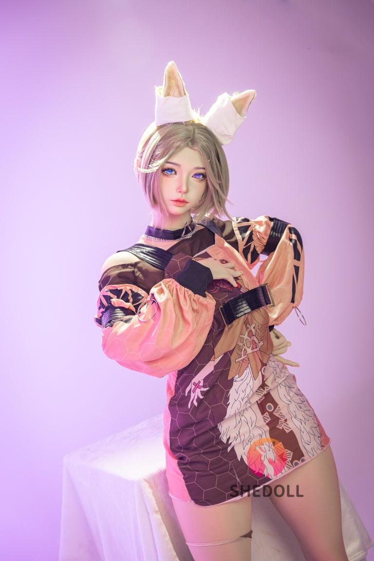 Gongsun Li muñeca sexual (SHEDOLL 167 cm D-Cup #SH213 2.0 Silicona)