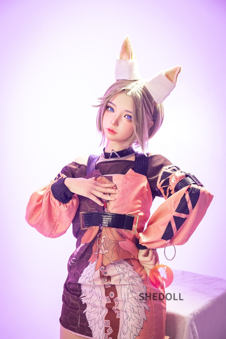 Gongsun Li muñeca sexual (SHEDOLL 167 cm D-Cup #SH213 2.0 Silicona)