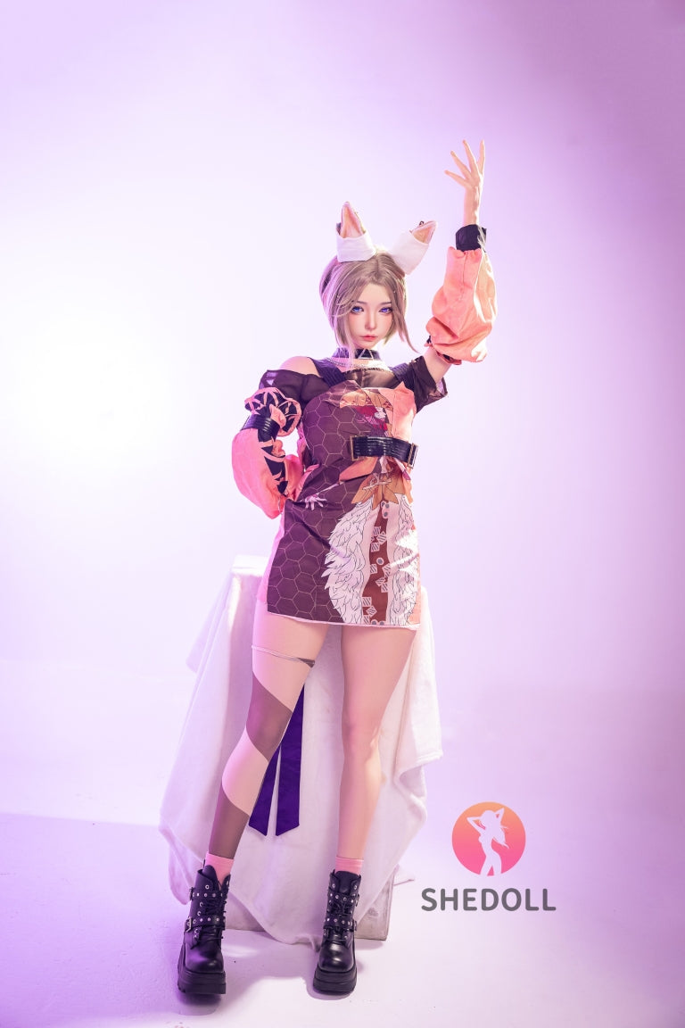 Gongsun Li muñeca sexual (SHEDOLL 167 cm D-Cup #SH213 2.0 Silicona)